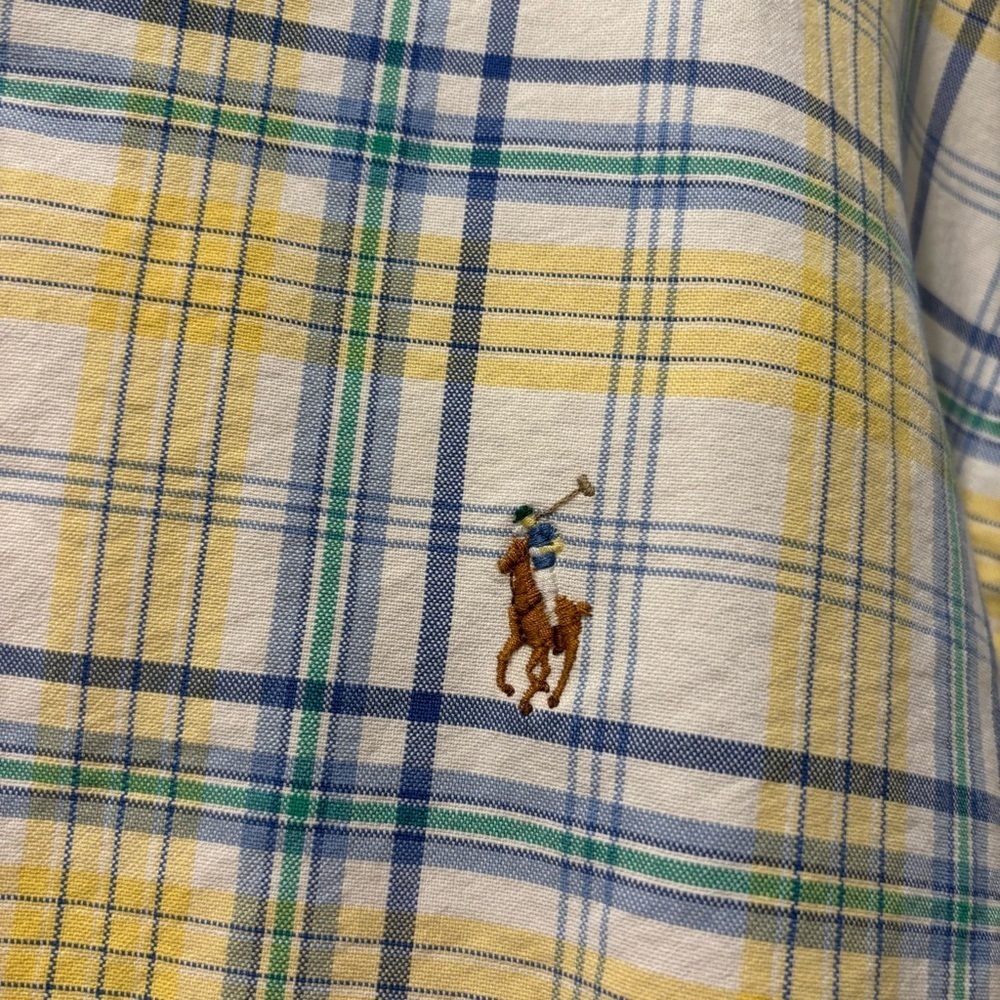 Ralph Lauren Custom Fit Button Down Shirt XXL - Picture 3 of 5